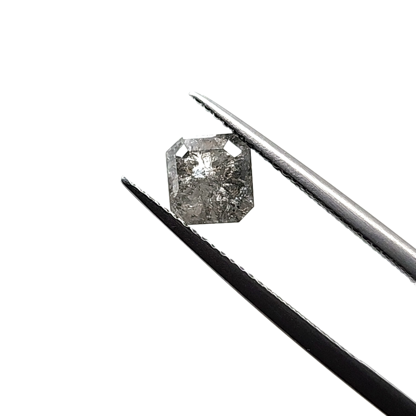 Salt & Pepper Diamond Octagon 1.36ct