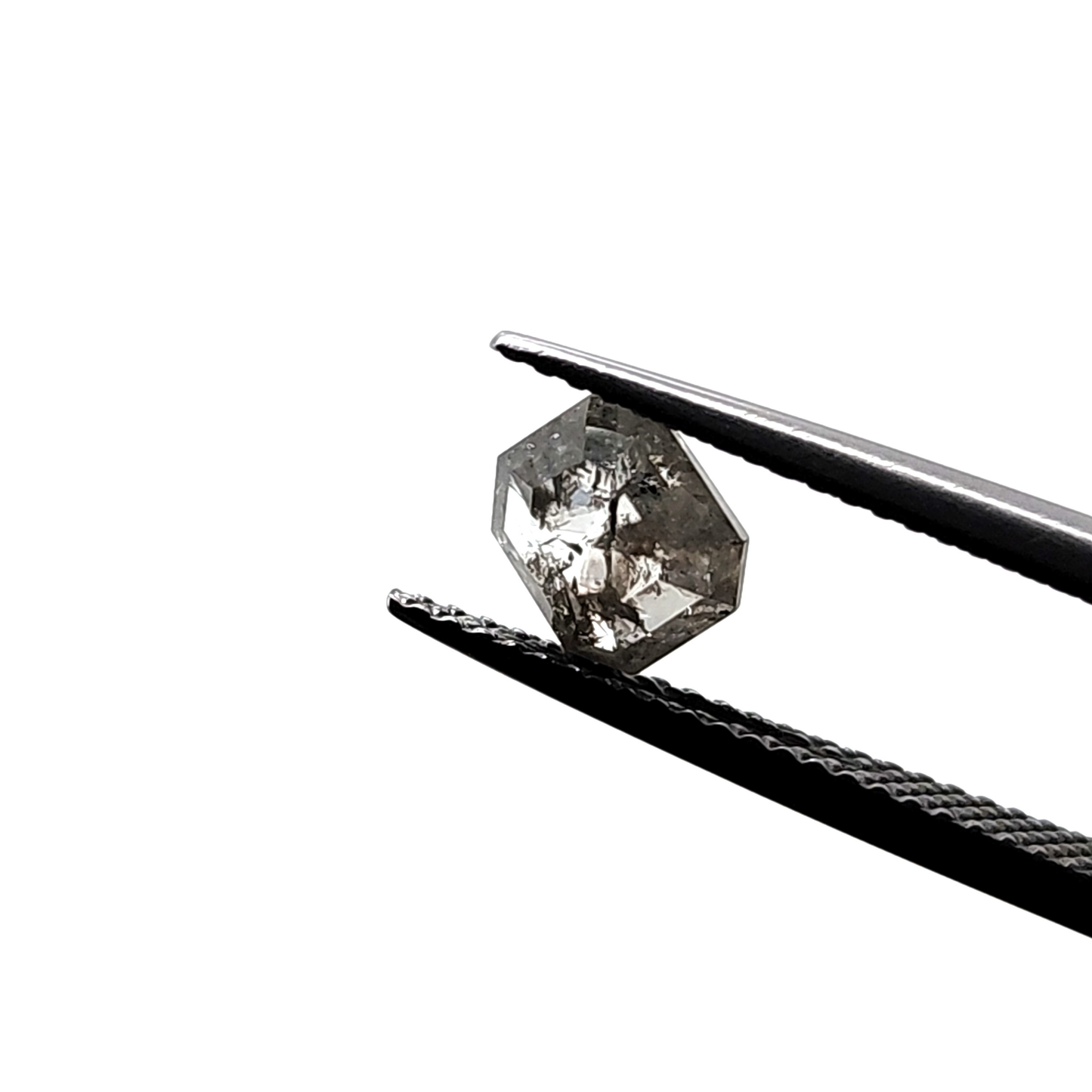 Salt & Pepper Diamond Octagon 0.892ct