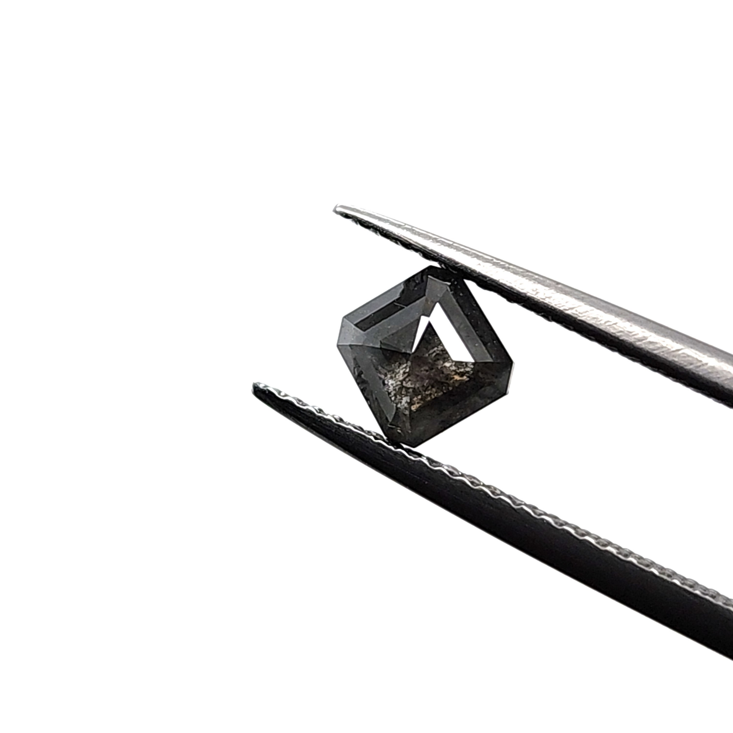 Salt & Pepper Diamond Octagon 1.344ct