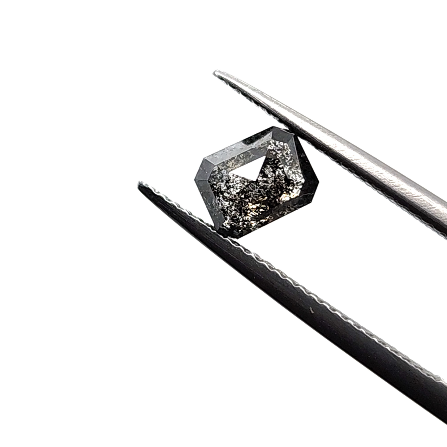 Salt & Pepper Diamond Octagon 1.423ct