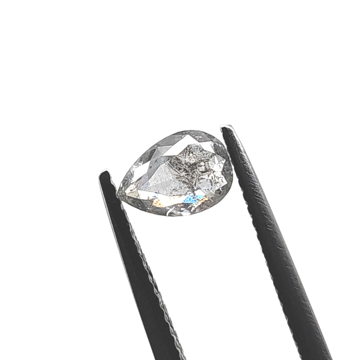 Salt & Pepper Diamond Pear 0.794ct