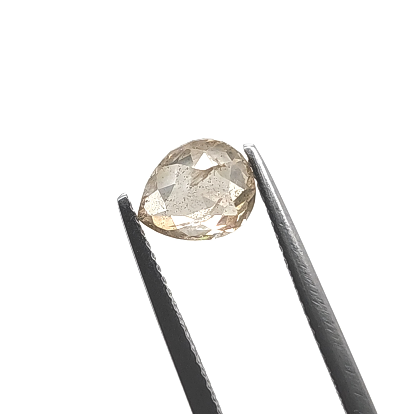 Salt & Pepper Diamond Pear 1.498ct