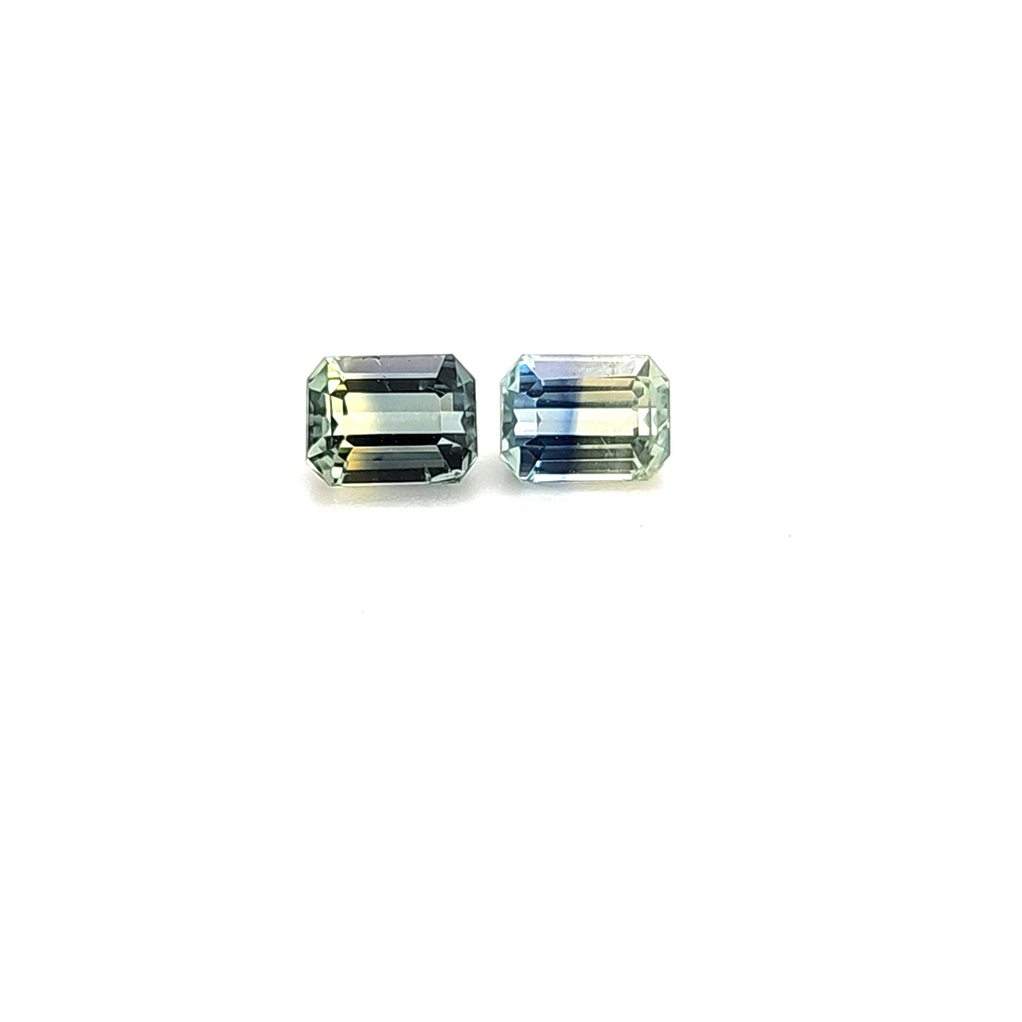 Bi-Colour Sapphire Octagon 1.469ct