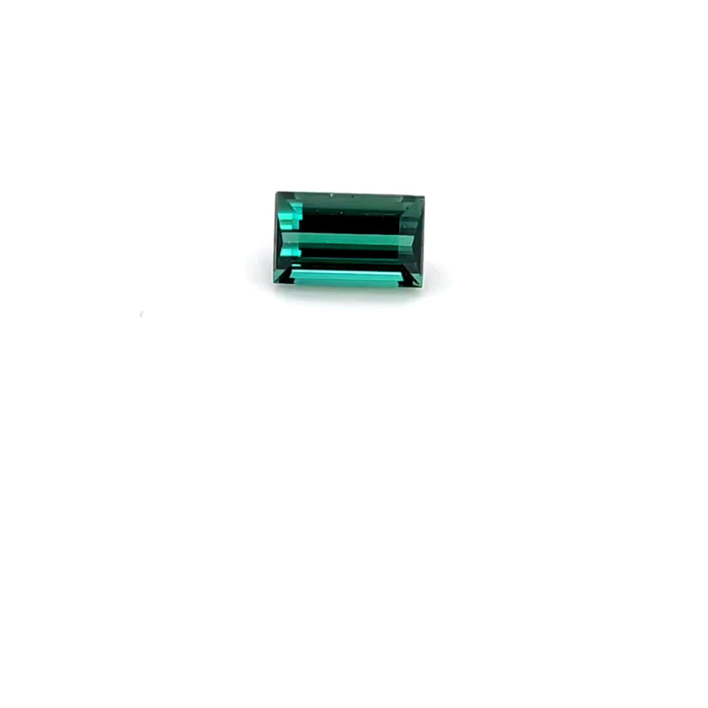 Green Tourmaline Baguette 1.734ct