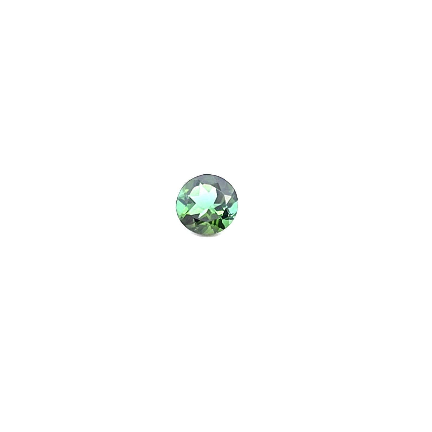Green Tourmaline Round 0.78ct
