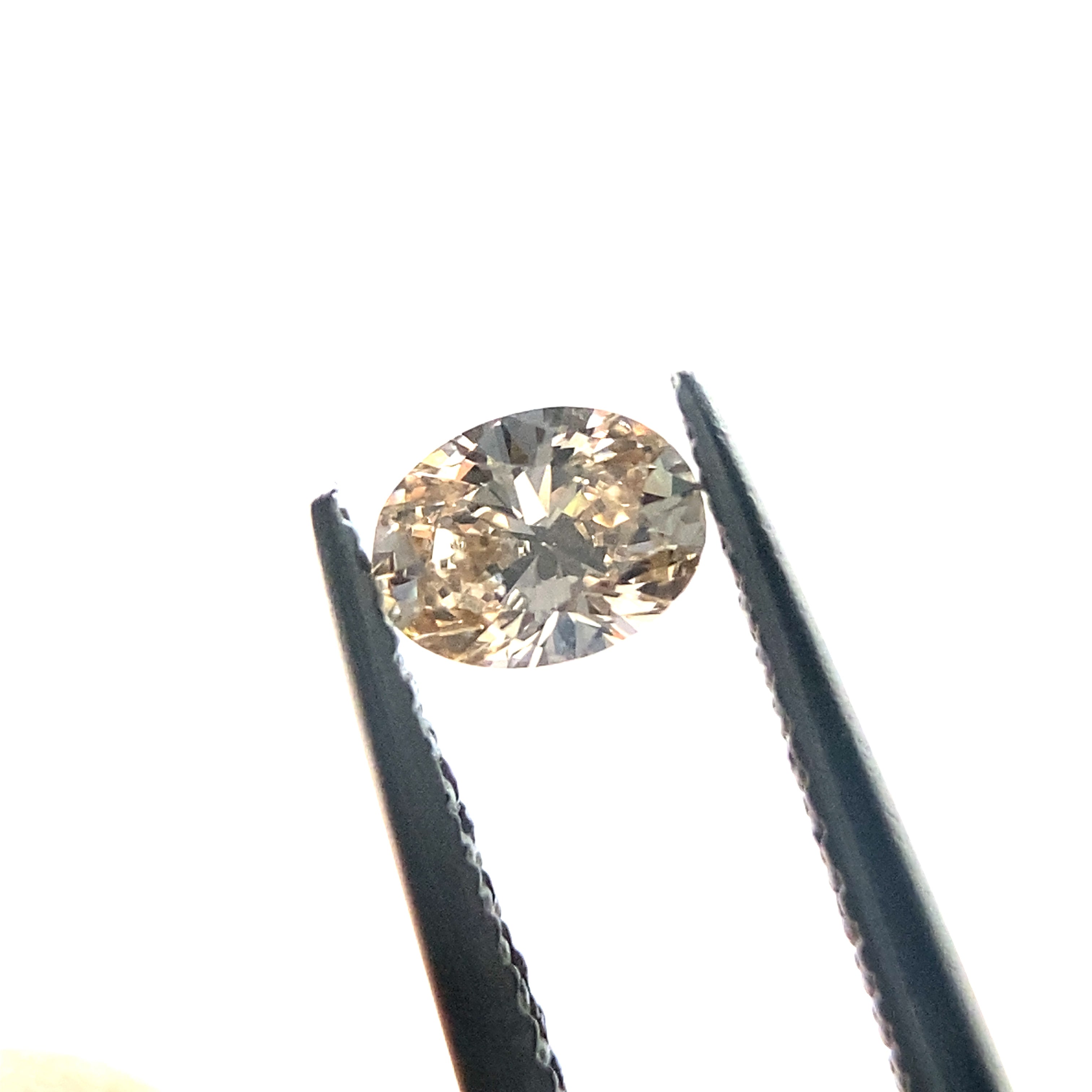 Champagne Diamond Oval 0.35ct – Ajanta Afrika