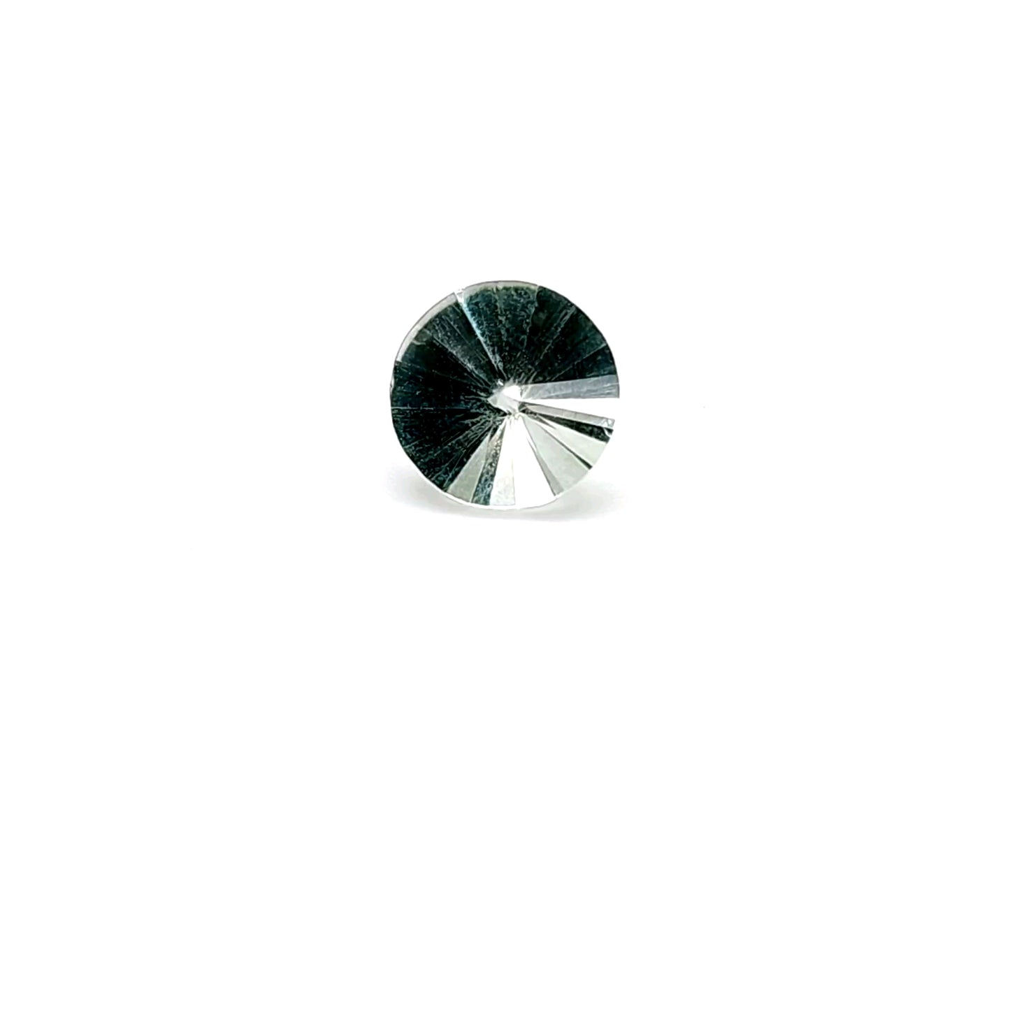 Prasiolite Round Pinwheel Cut 4.928ct