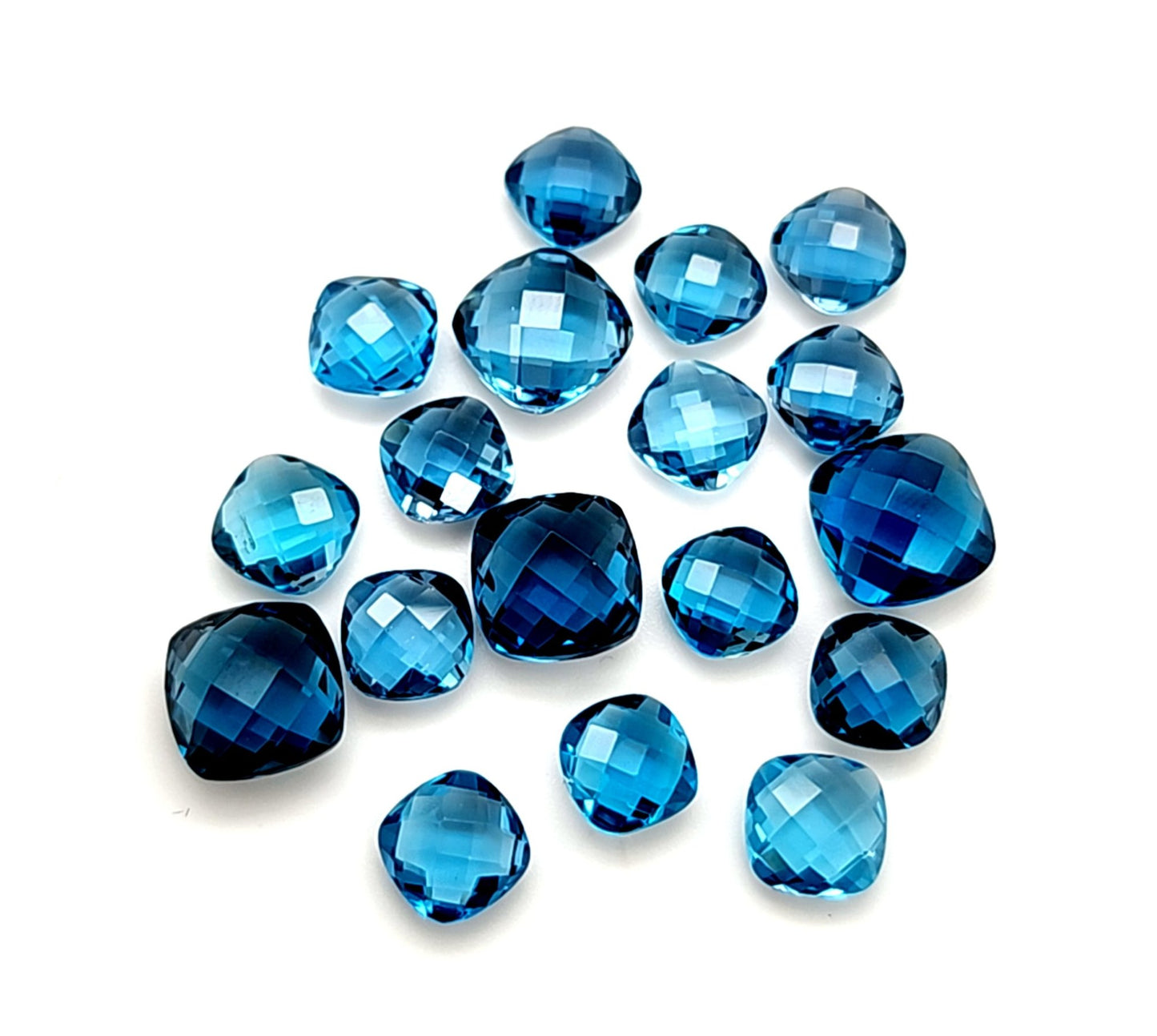 London Blue Topaz Cushion Pillowcut Price List