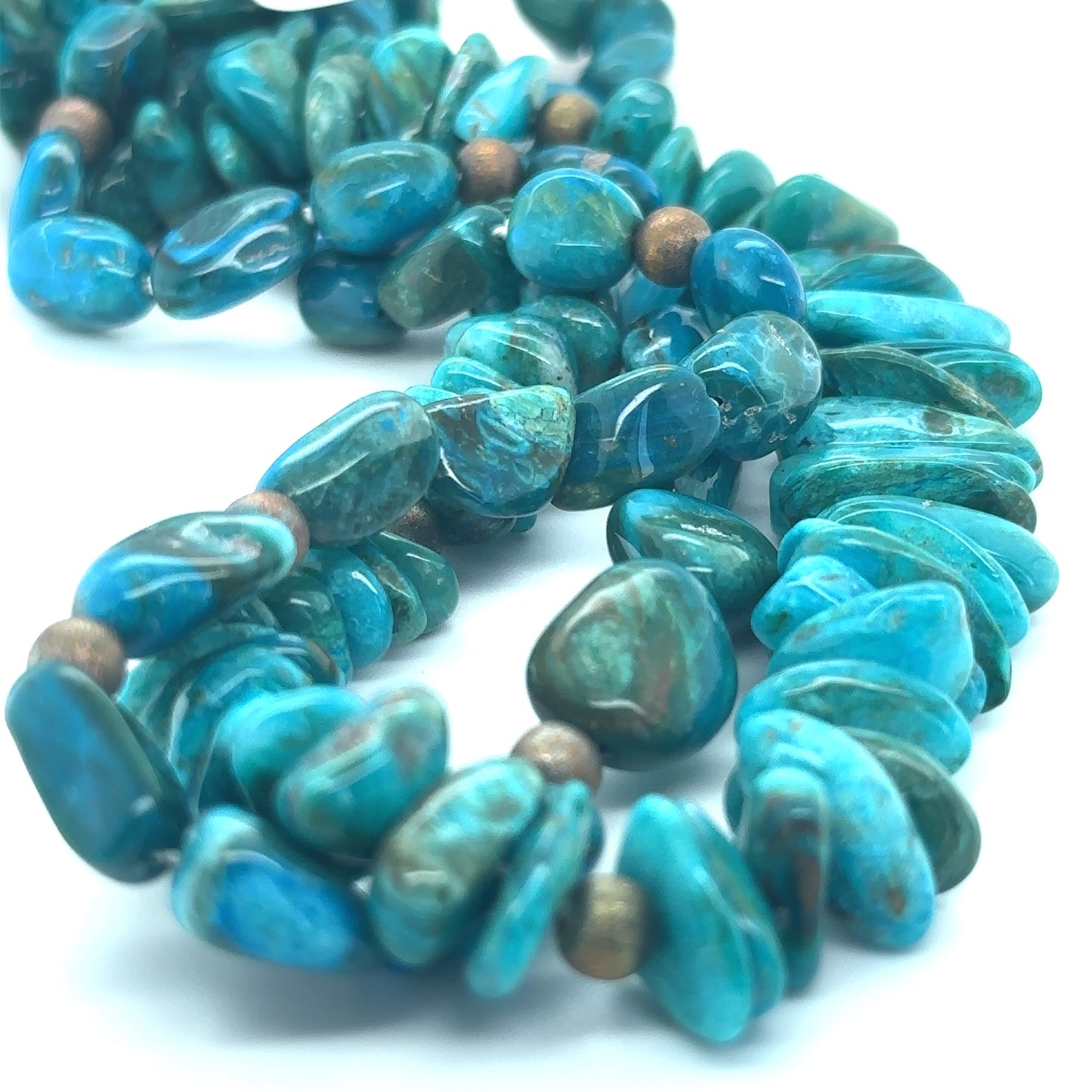 Opaline Pebble Beads
