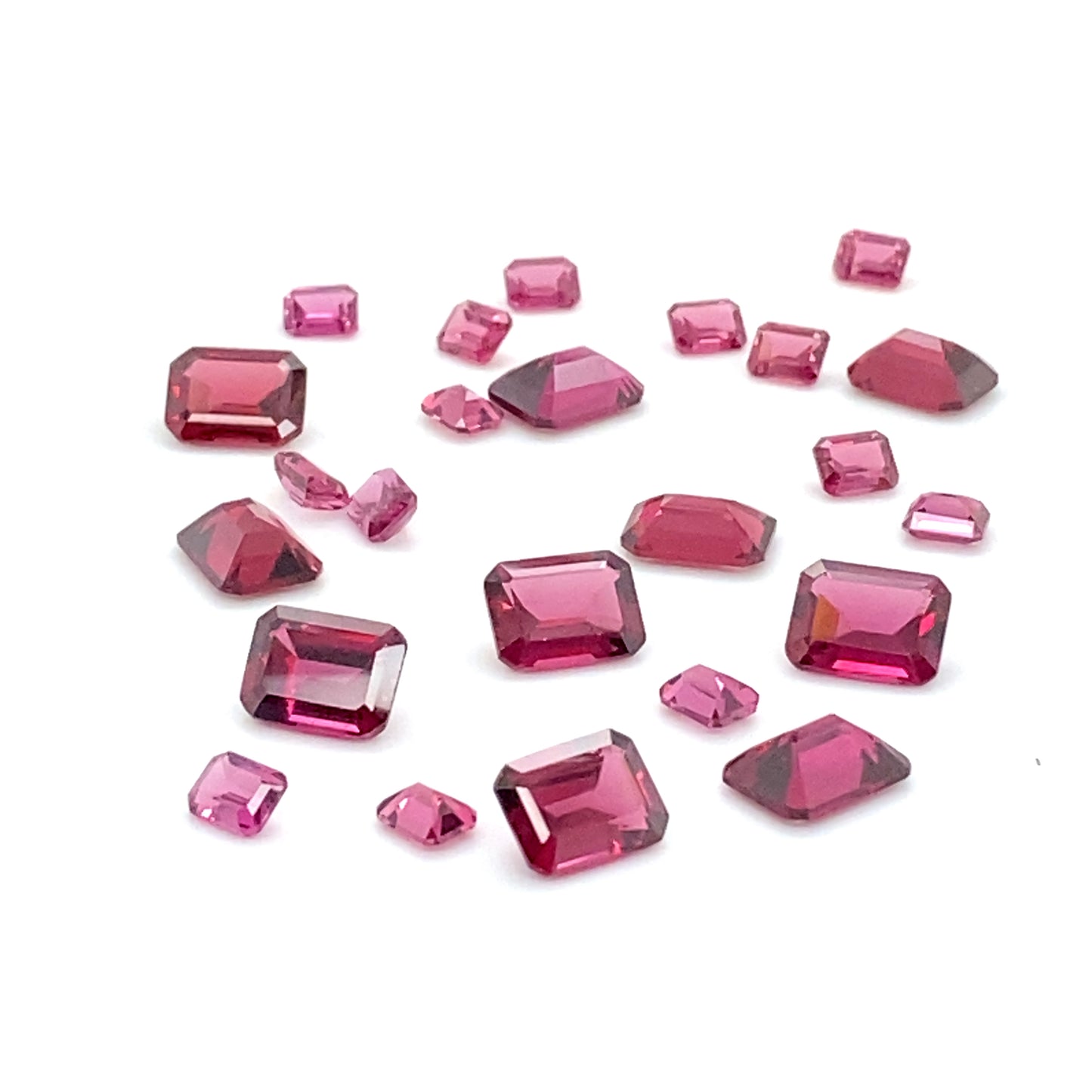 Rhodolite Octagons Price List
