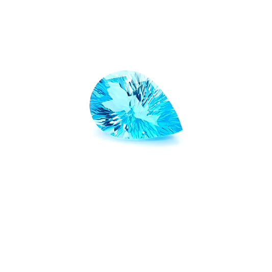 Swiss Blue Topaz Pear 27.222ct