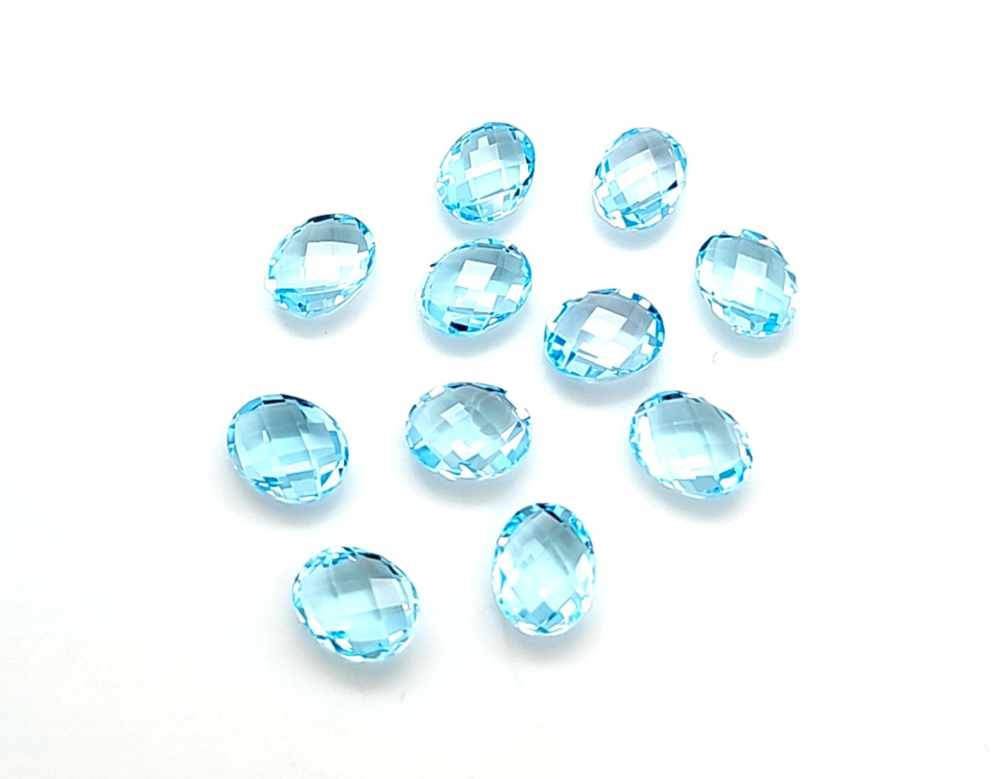 Sky Blue Topaz Oval Pillowcut Price List
