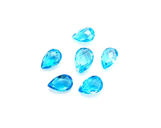 Swiss Blue Topaz Pear Pillowcut Price List