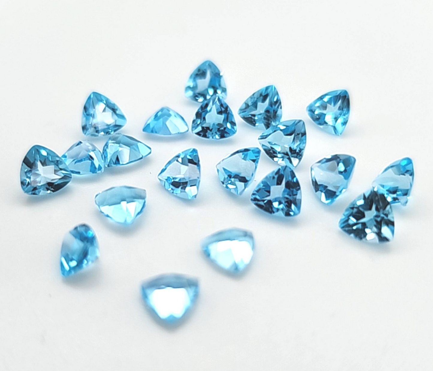 Swiss Blue Topaz Trilliants Price List