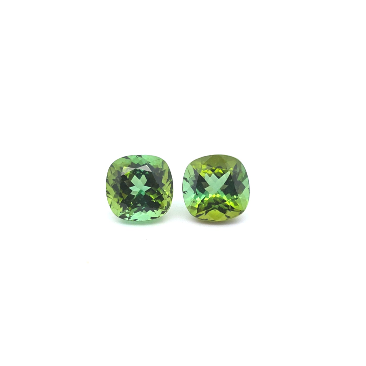 Green Tourmaline Square Cushion 8.211ct