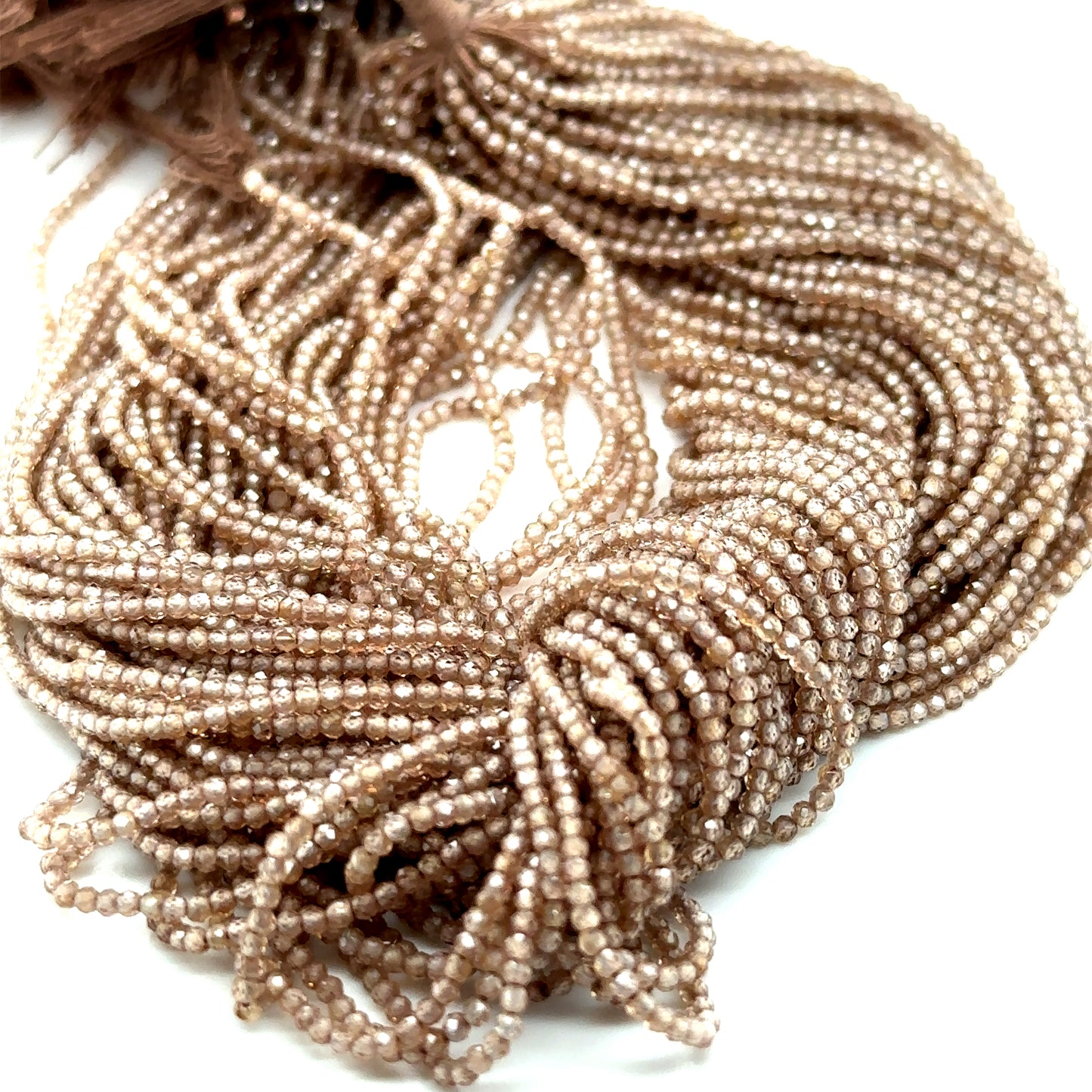 Zircon Facet Beads