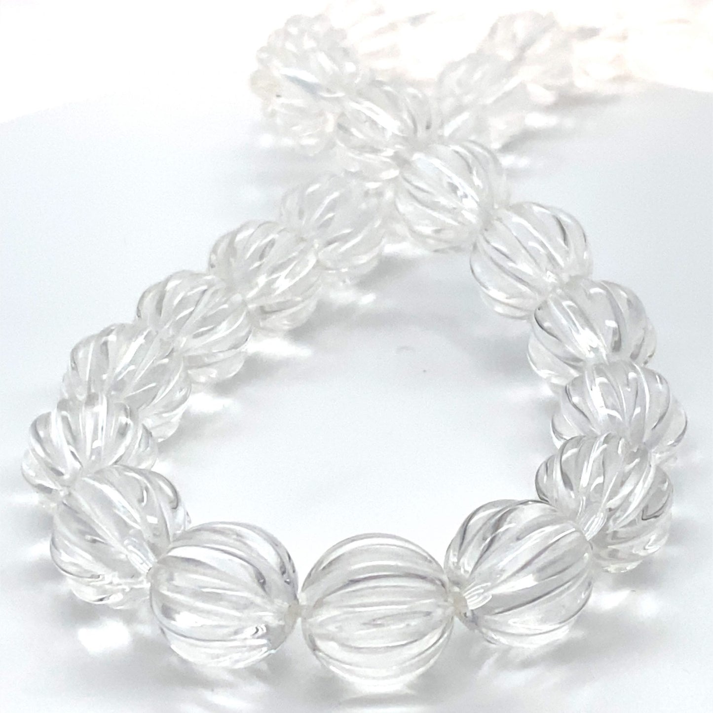 Quartz Carved Beads
