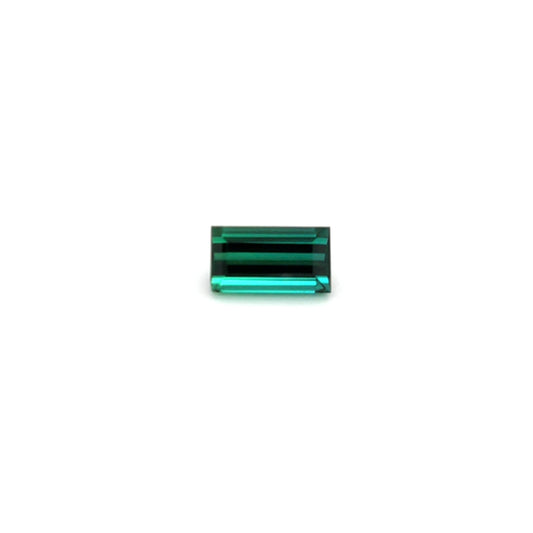 Green Tourmaline Baguette 3.756ct