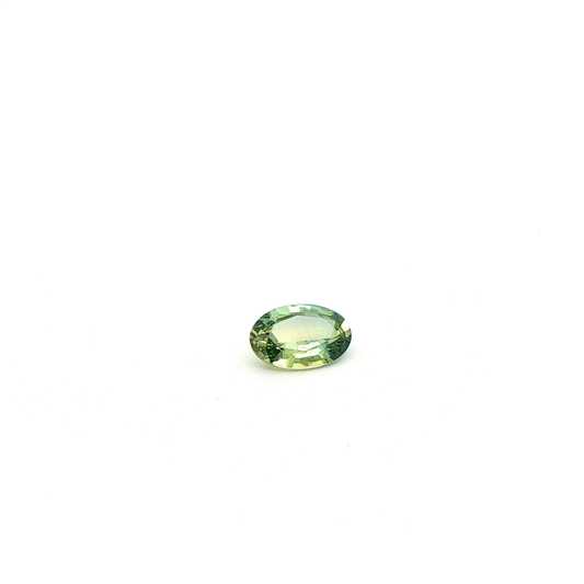 Sapphire Peacock Oval 1.211ct