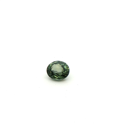 Sapphire Peacock Oval 1.411ct