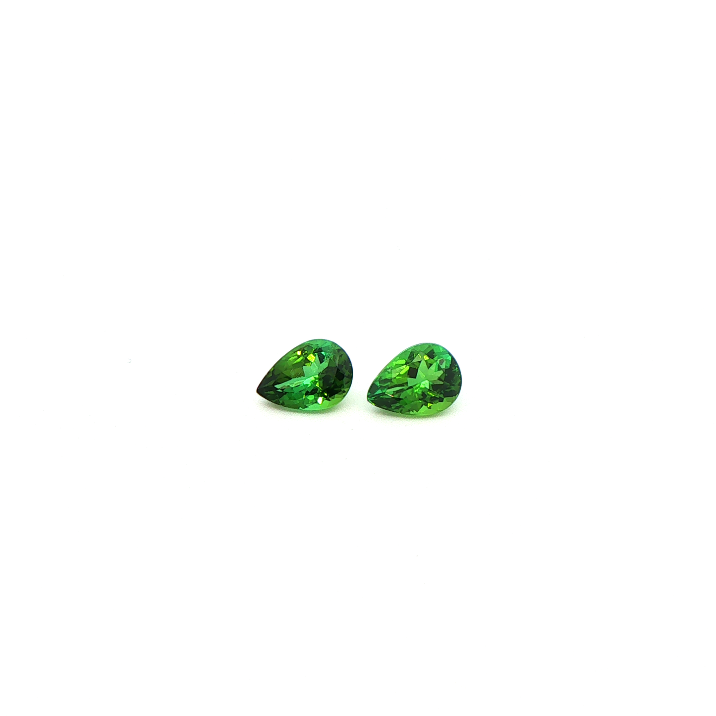Green Tourmaline Pear 1.525ct