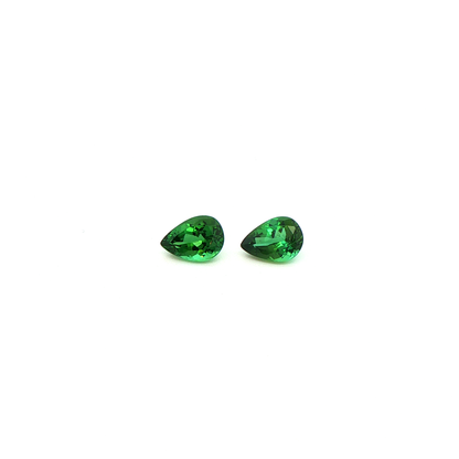 Green Tourmaline Pear 1.542ct