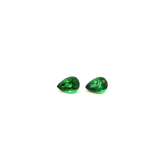 Green Tourmaline Pear 1.542ct