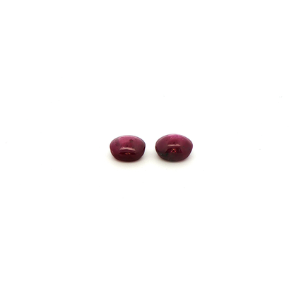 Star Ruby Cabochon Oval 3.054ct