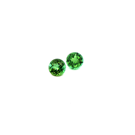 Green Tourmaline Round 2.884ct