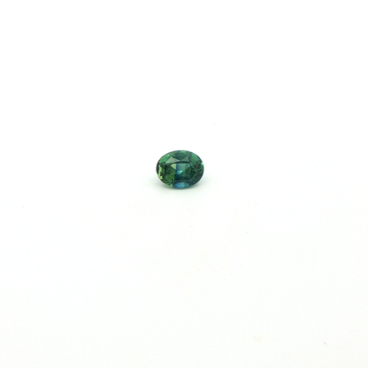 Peacock Sapphire Oval 1.079ct