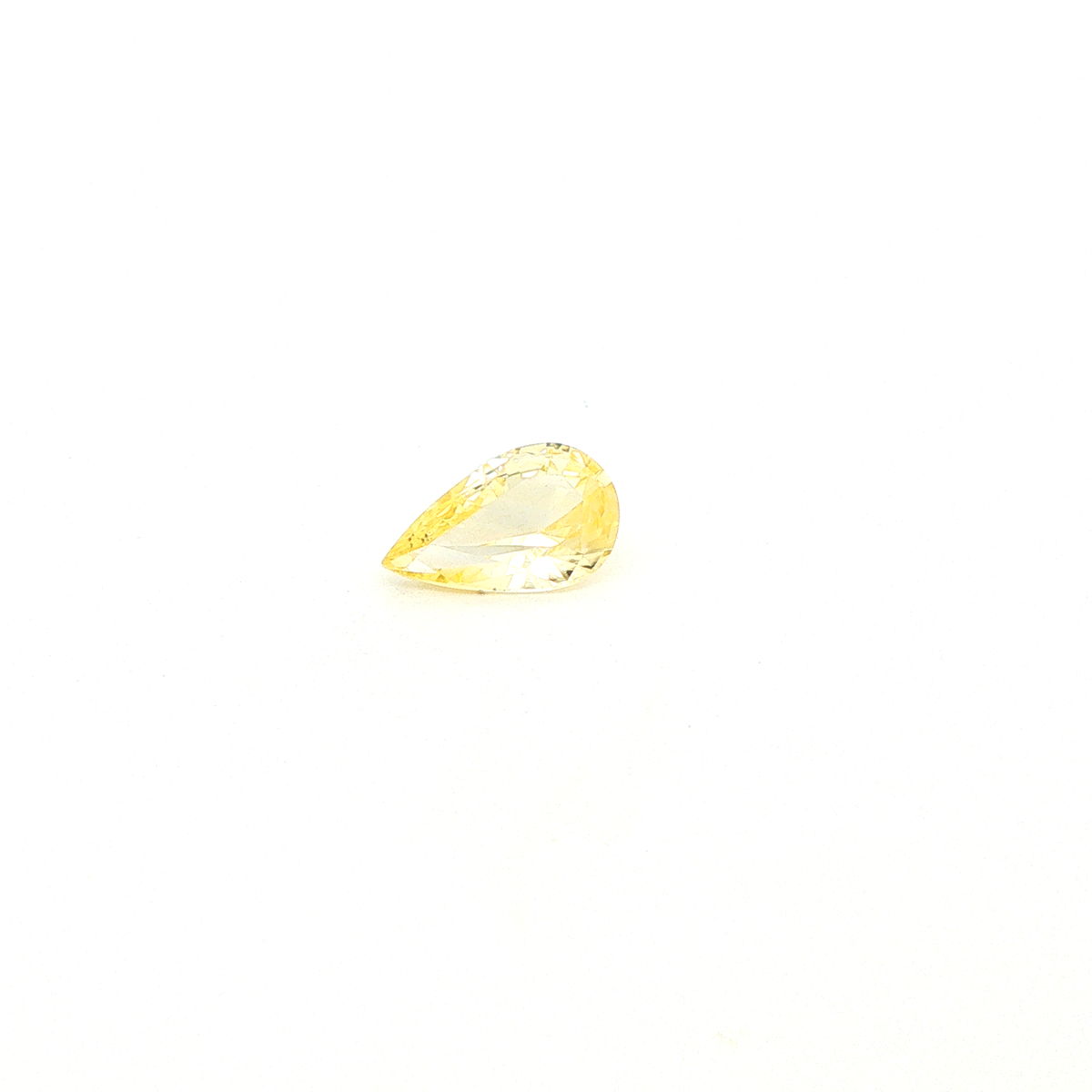 Yellow Sapphire Pear 2.481ct