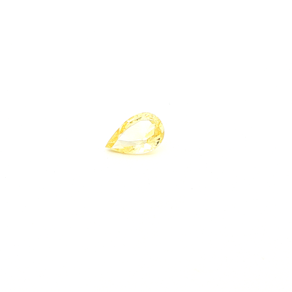 Yellow Sapphire Pear 2.656ct