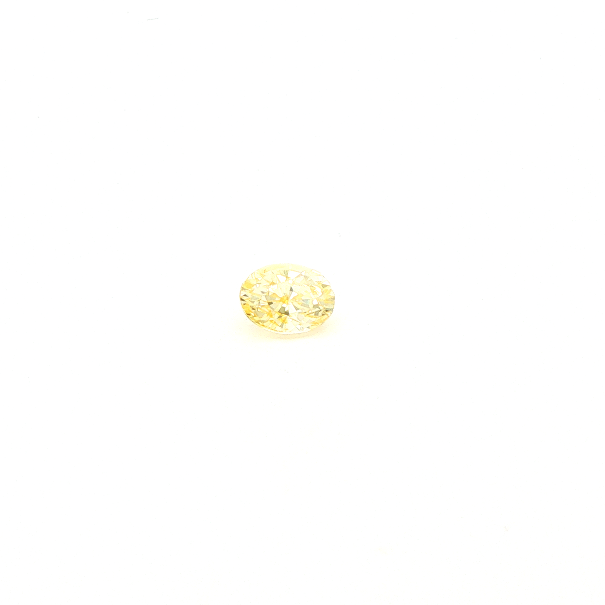 Yellow Sapphire Oval 3.107ct