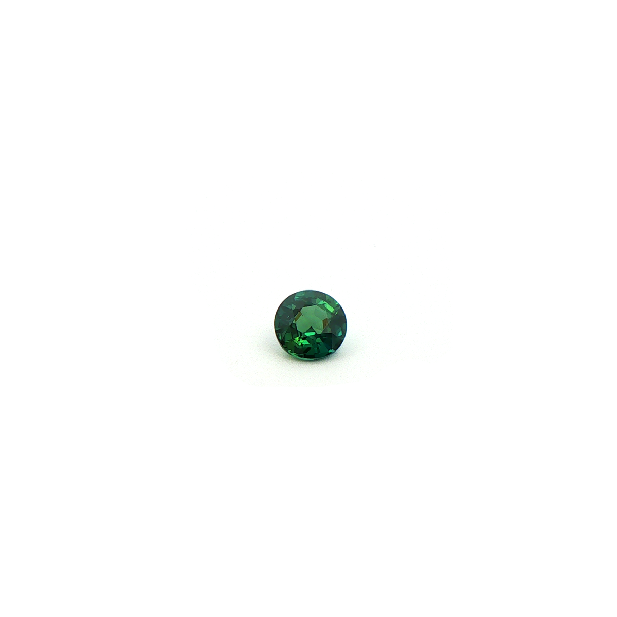 Peacock Sapphire Round 1.037ct