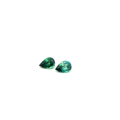 Peacock Sapphire Pear 1.503ct