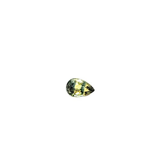 Peacock Sapphire Pear 2.127ct