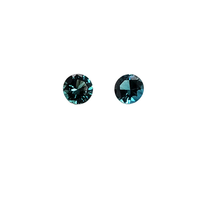 Blue Tourmaline Round 0.492ct