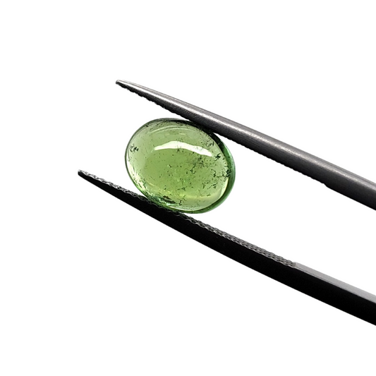 Green Tourmaline Oval Cab 3.056ct