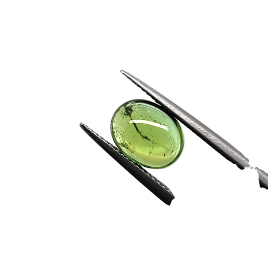 Green Tourmaline Oval Cab 3.172ct