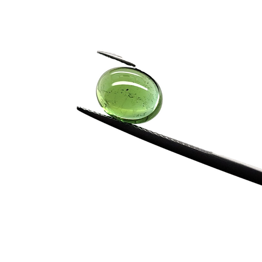 Green Tourmaline Oval Cab 3.598ct
