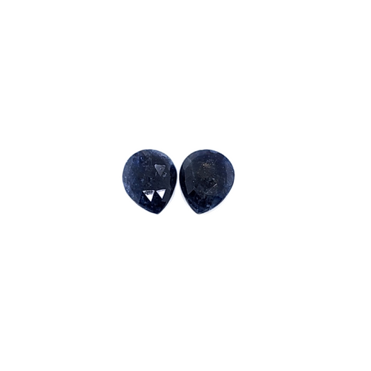 Blue Sapphire Pear Rosecut 9.464ct