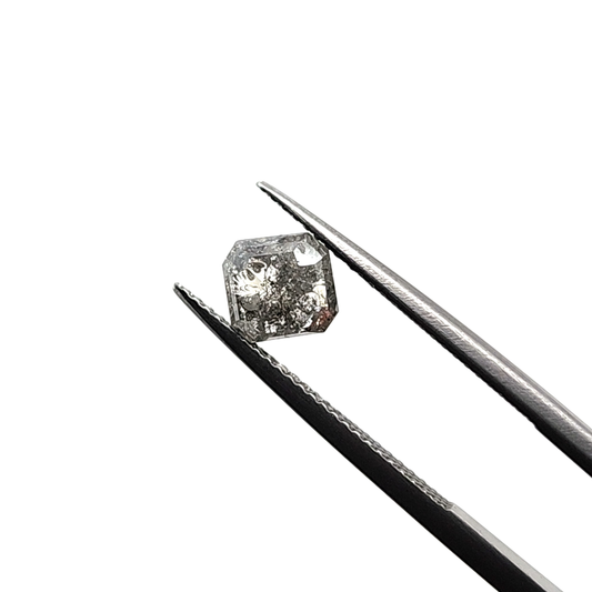 Salt & Pepper Diamond Octagon 1.36ct