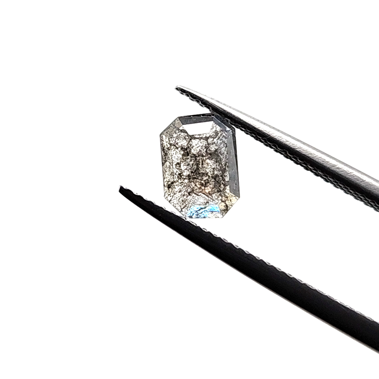 Salt & Pepper Diamond Octagon 0.875ct