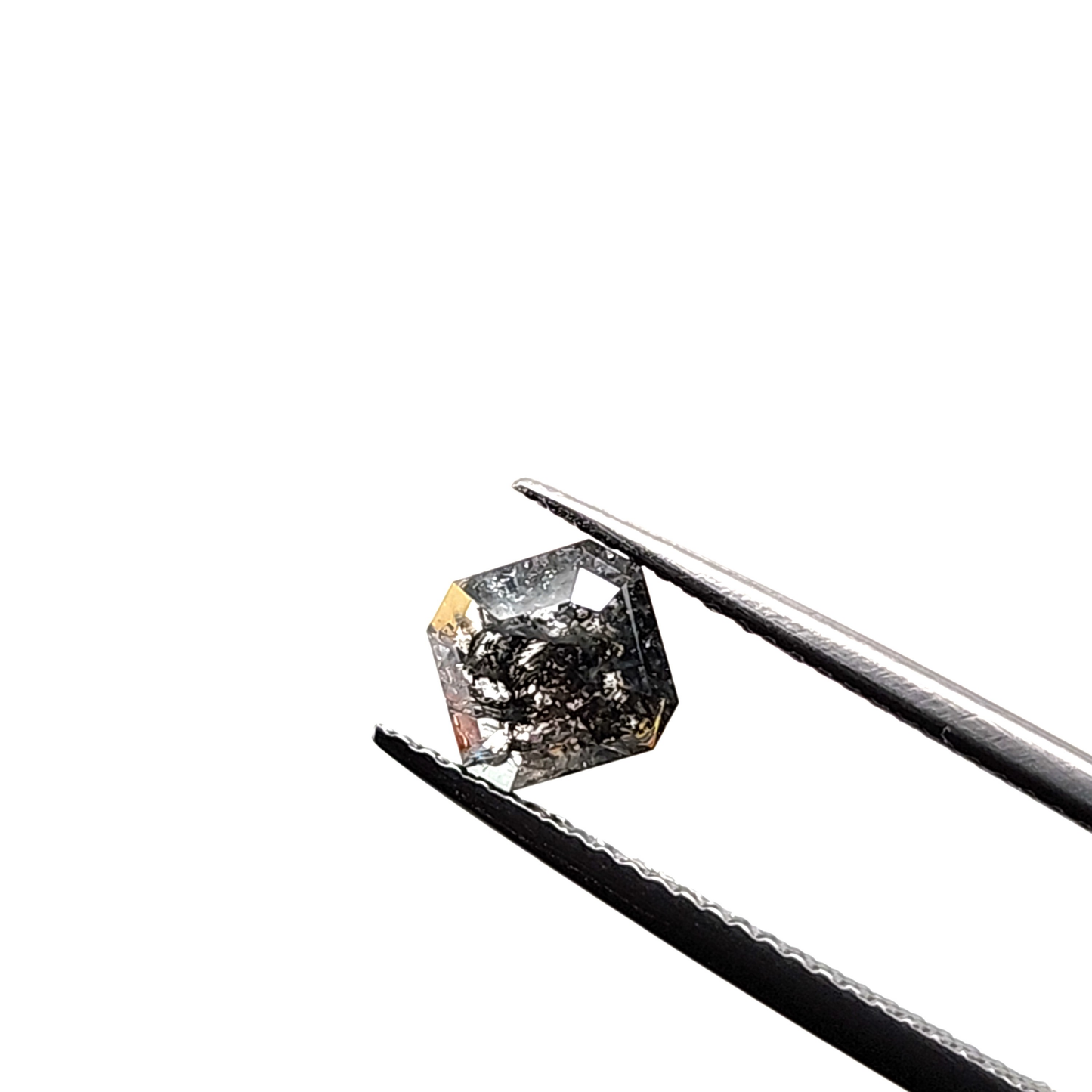 Salt & Pepper Diamond Octagon 0.944ct