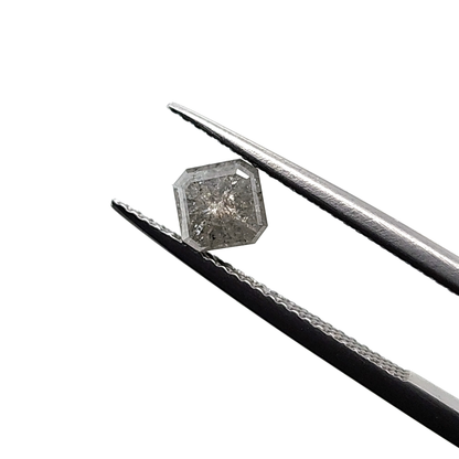 Salt & Pepper Diamond Octagon 1.08ct