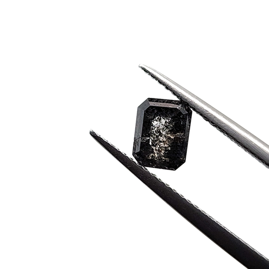 Salt & Pepper Diamond Octagon 1.423ct