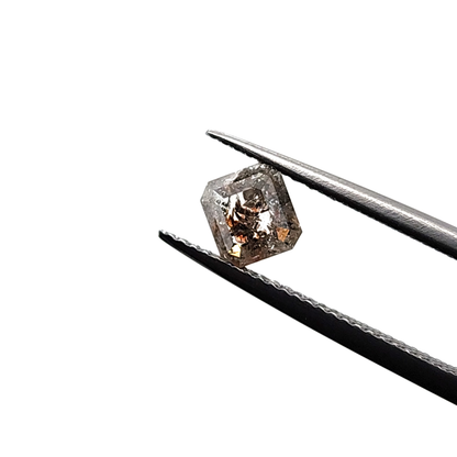 Salt & Pepper Diamond Octagon 0.779ct