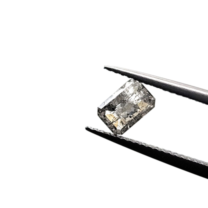 Salt & Pepper Diamond Octagon 1.017ct