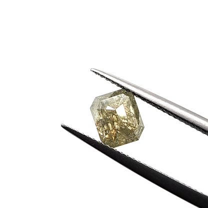 Salt & Pepper Diamond Octagon 1.726ct