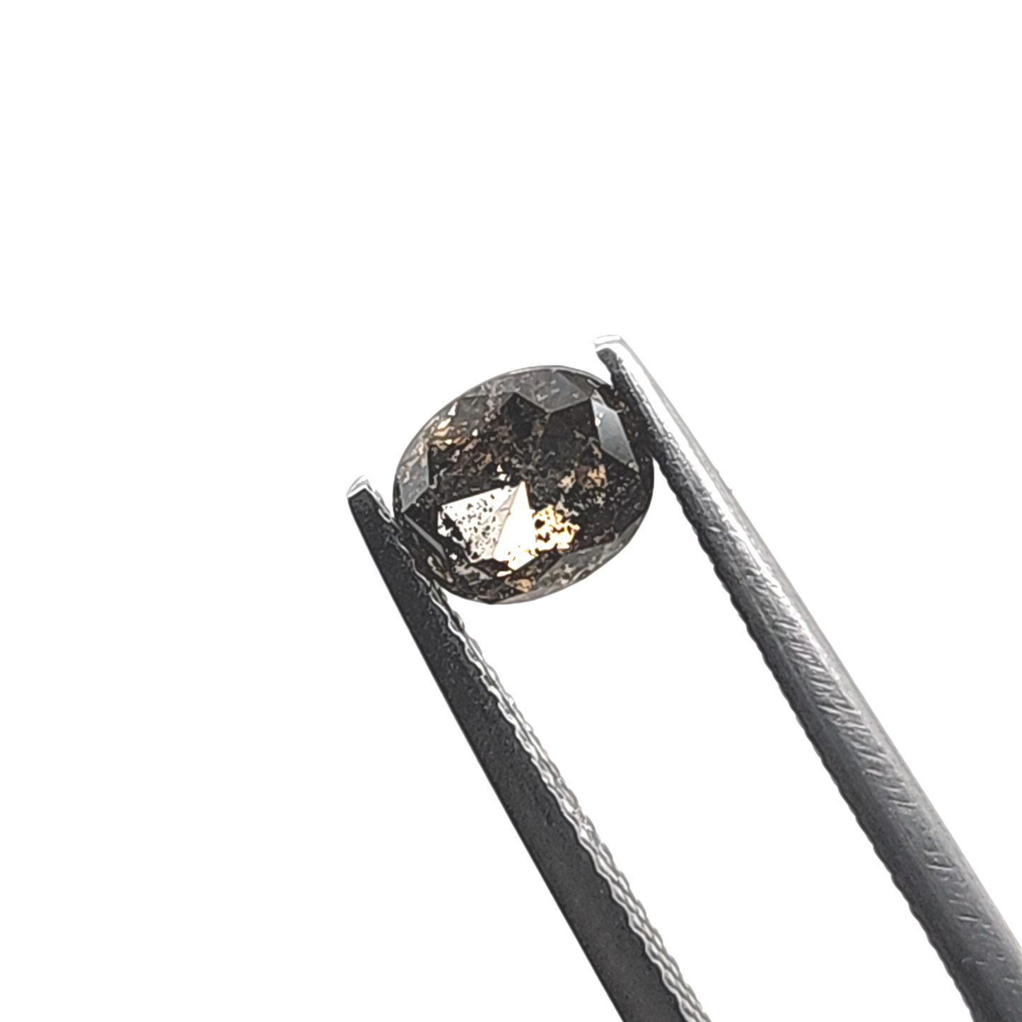 Salt & Pepper Diamond Oval 1.345ct